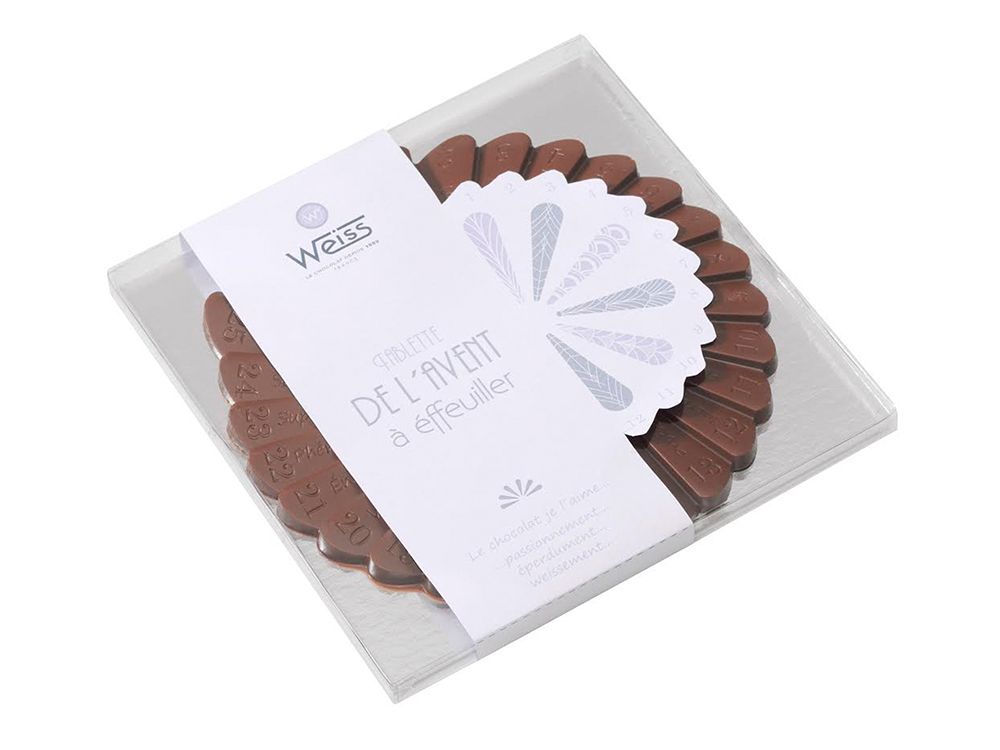 Tablette de chocolat au lait Weiss Chouchou - Les Domaines Qui Montent